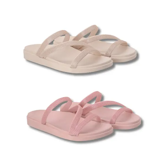 Kit Sandália Feminina Papete Birken Chinelo Antiderrapante