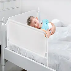 Grade De Cama Com Tela de Proteção Segurança Para Bebê - Crianças e Idosos Cama Normal Ou Box