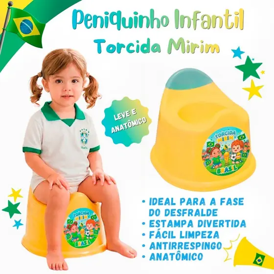 Penico Transição Menino Menina Assento Pinico Peniquinho Assento Desfralde Troninho Educativo Até 30kg