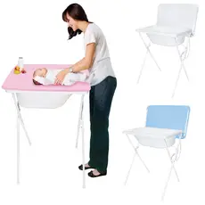 Banheira Premium Desmontável Para Bebê Dobrável Com Trocador Scorpion Infantil