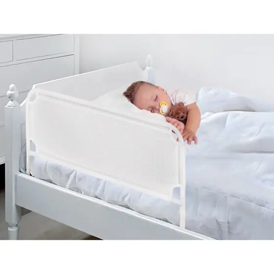 Grade De Cama Com Tela de Proteção Segurança Para Bebê - Crianças e Idosos Cama Normal Ou Box - Altura 45cm