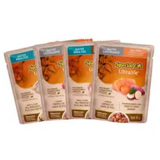 Kit com 5 Sachê para Gatos Special Cat Ultralife - 85g