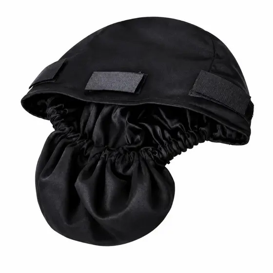 Touca de cetim protetora de cabelo para capacete