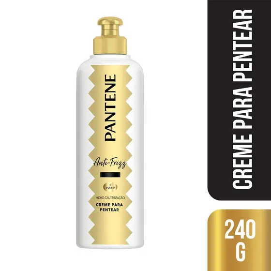 Creme para Pentear Pantene Anti-Frizz 240g
