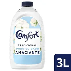 Amaciante de Roupa Diluído Comfort Tradicional Puro Cuidado 3L