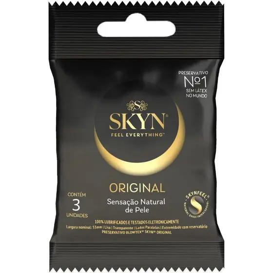 Preservativo SKYN 3 Unidades          