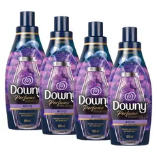 Kit 4 Amaciantes Concentrados Downy Perfume Collection Místico 900ml