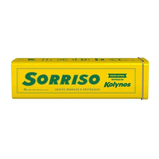 Lata Sorriso Edição Limitada Kolynos 90g