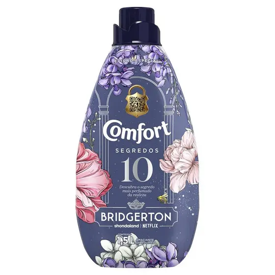 Amaciante de Roupa Comfort Segredos 10 Bridgerton 1,5L