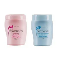 Kit 2x Dermopés Abelha Rainha 230g – Afina, Hidrata e Restaura os Pés Secos e Rachados