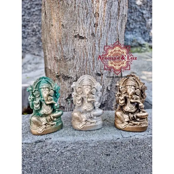 Lord Ganesha 8 cm em Resina Decoração