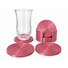 Kit 4 /6 /8 peças Porta COPOS Decorativo mesa de jantar escritório descanso de copo cozinha impressão 3d