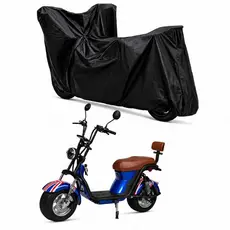 Capa Cobrir Bicicleta Elétrica 100% Impermeável Proteção UV Chuva Poeira