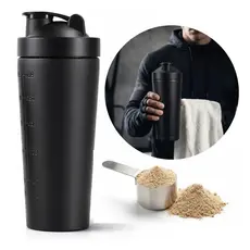 Coqueteleira Whey Inox 900ml Academia Shakeira