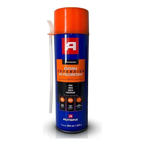 Espuma Expansiva Pu X500ml/340g - Autofix Kit 3 Un