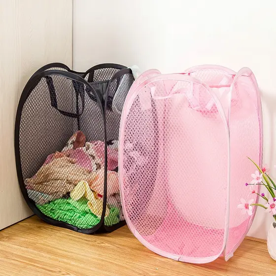 30x30x50CM Cesto De Brinquedos Organizador Cesto De Roupas PRETO