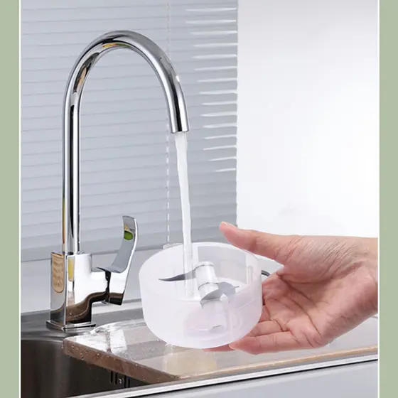 【Opção】Mini Processador Elétrico Moedor+Mini Triturador Processador Manual De Temperos Alho Cebola