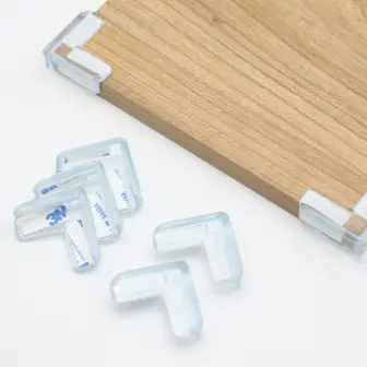 12 Peças Protetor De Quina Silicone Mesa Segurança Para Crianças E Bebes Proteção