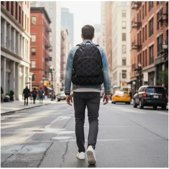 Mochila Dobrável para Viagem Estampa - Jacki Design