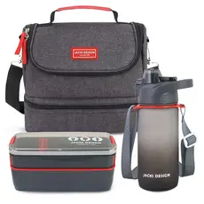Kit Fitness - BPA Free Garrafa + Marmita + Bolsa termica |Jacki Design