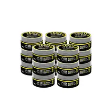 Kit 15 uni Pasta Modeladora Cera Capilar Masculina 80g