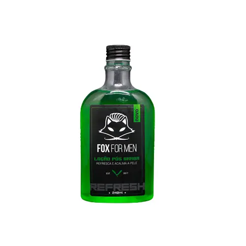 LOÇÃO VERDE MENTHOL 240ML FOX FOR MEN