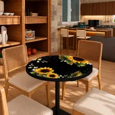 Tampo para Mesa Giratória com Elástico 70cm / Tampão para Mesa Giratória / Capa para Mesa Giratória