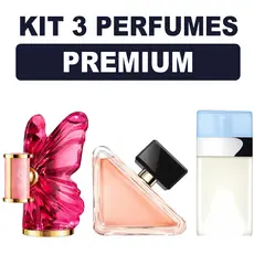 Kit 3 Perfumes Feminino 50 ml - Presente Perfeito