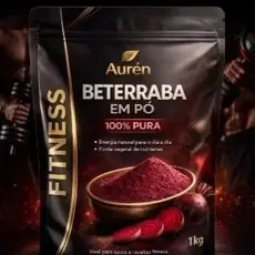 Beterraba premium em pó 1kg pura natural
