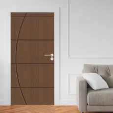 Papel Parede Adesivo para Portas de Madeira ou Vidro Decoração Revestimento - Madeira - 22960