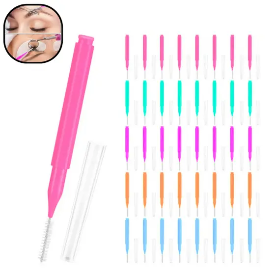 Kit 10/30/60un Escova de Dente Interdental Dental Picks Escovinha para limpeza