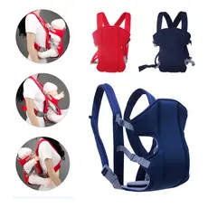 Canguru Ergonômico Para Bebê Com Regulagem Ajustável Conforto Segurança Passeio