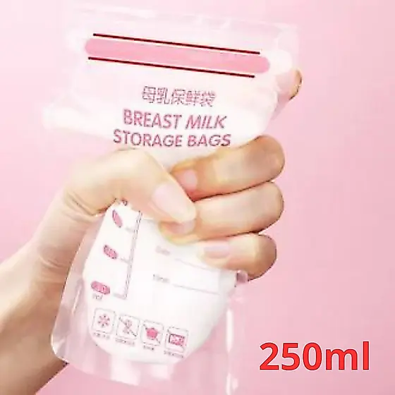 saco para armazenar leite materno saquinhos para leite armazenagem segura 250ml