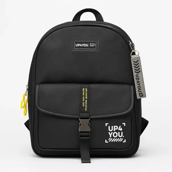 Mochila UP4YOU Estilosa de Costas Moderna Resistente e Versátil para Escola Trabalho ou Viagem