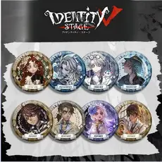 Identidade Vflash Folha De Flandres Emblema Glitter Holográfico Refletir Luz Noctilucente Pinos Jogo Anime Estrela Celeb