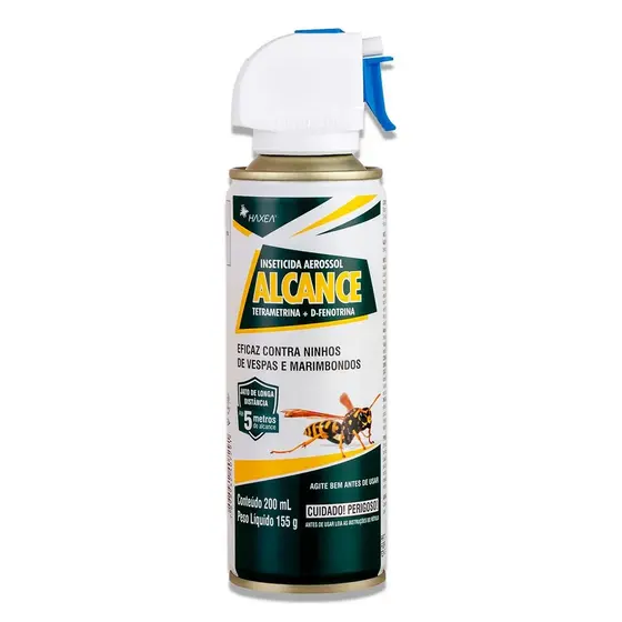 Inseticida Alcance Vespas Marimbondos E Aranhas Haxea 200ml