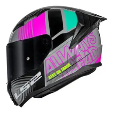 Capacete fechado Ls2 FF810 Vigo Shift Light Cinza + brinde