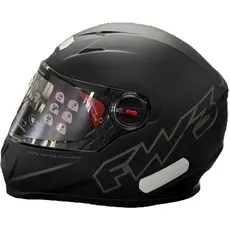 Capacete fechado Fw3 GT Classic Preto fosco + brinde