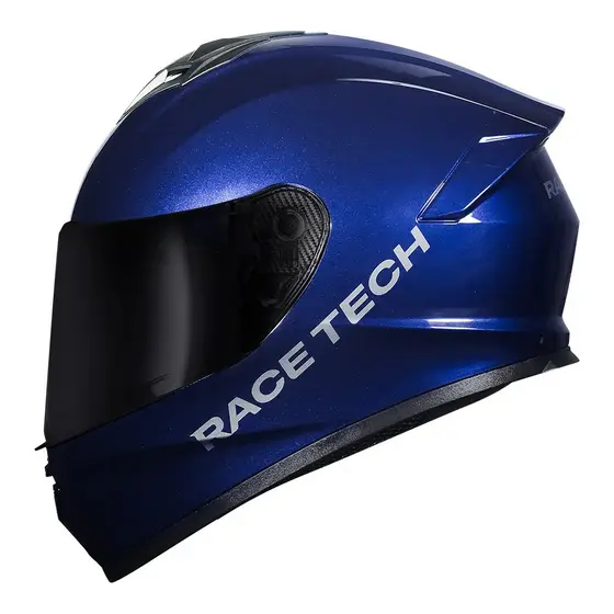 Capacete Race tech Hit Monocolor Azul