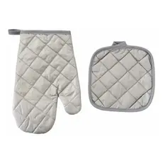 Kit Luva Térmica DANTAS Forno Cozinha Alta Temperatura Pegador Silicone Antiderrapante Proteção Calor Churrasco