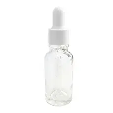 Frasco Conta Gotas De Vidro Cristal 20ml (10 Unidades)