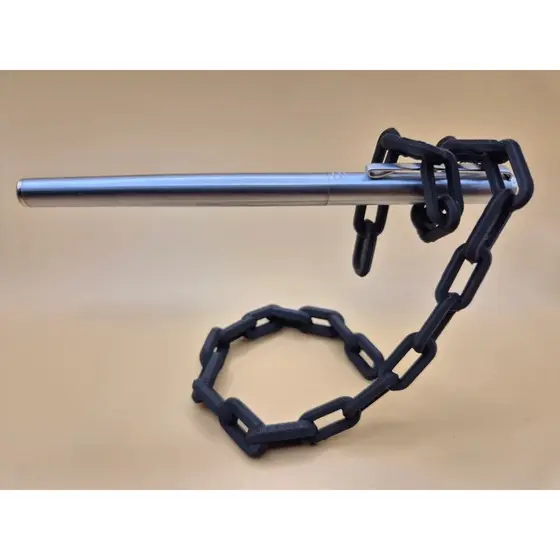 Suporte de Caneta Flutuante em Corrente