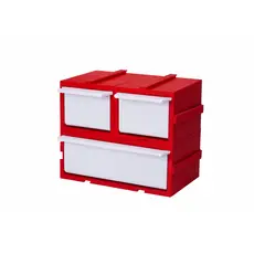 Caixa Organizadora Modular Empilhável com Gaveta