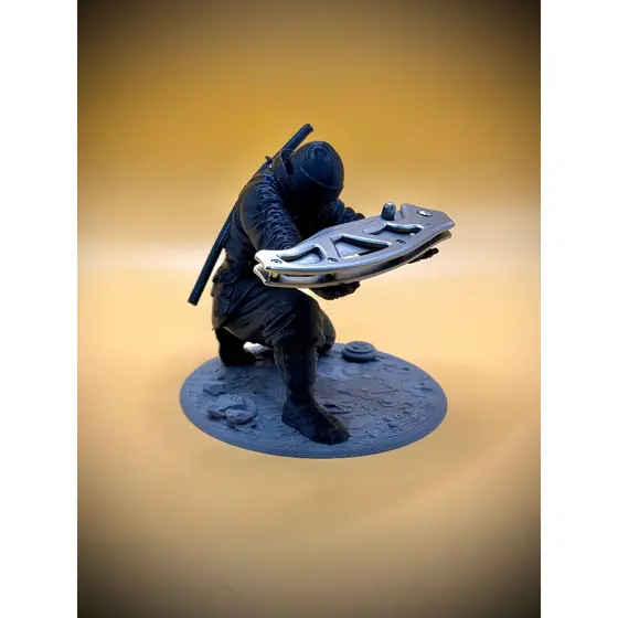 Porta Caneta Ninja Decorativo para Mesa Organizador de Escritório