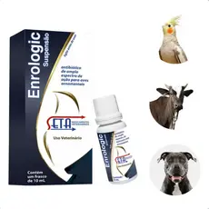Seta ENRO Enrologic Suspensão 10 ml Suplemento Vitamínico Para Aves