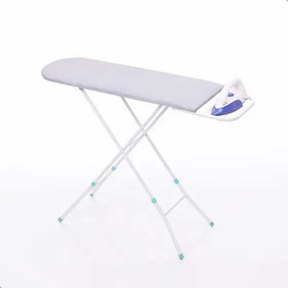 Tábua Mesa de Passar Roupa Forro Térmico Dobrável Portátil Pet Útil com Porta Ferro Resistente