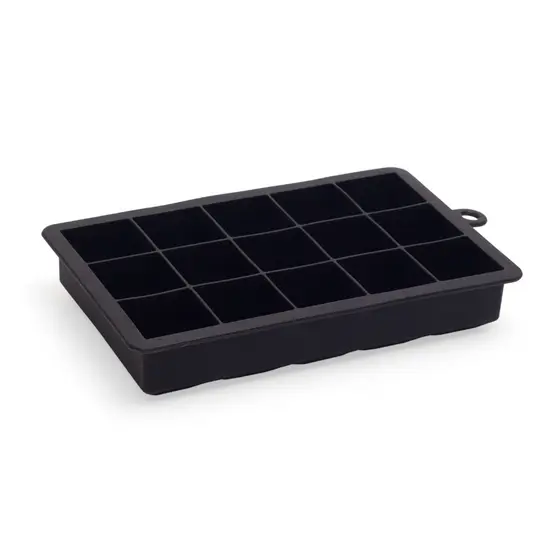 Forma de Gelo Quadrado Silicone 15 Cubos Perfeitos Oikos