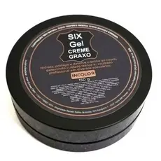 SIX Gel CREME GRAXO 150 g  HIDRATA, REVITALIZA, BOTAS, SELAS, BOLSAS, SAPATOS E JAQUETAS