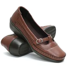 Sapatilha Moleka Feminina Mocassim Ultra Confort Couro Legitimo Muito Leve