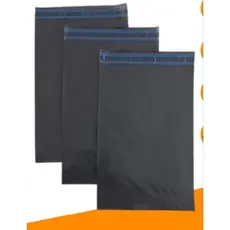 100 UNIDADES SAQUINHO DE SEGURANÇA PRETO 13x25 PARA EMBALAR PRODUTOS. BARATO!